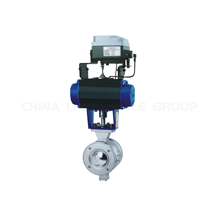 Wafer Pneumatic V-Type Ball Valve