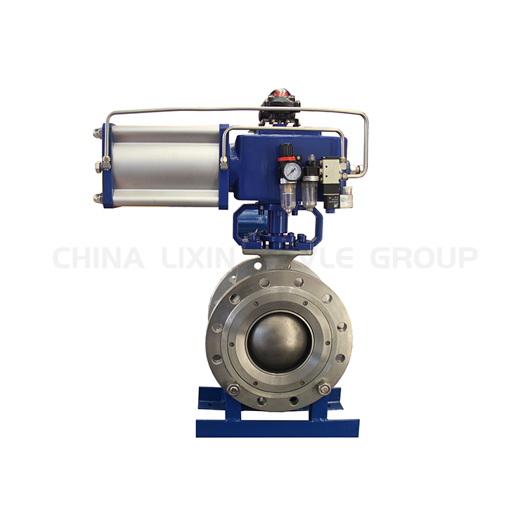 Flange Pneumatic V-Type Ball Valve