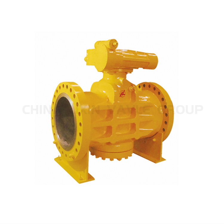 Inverted Pressure Balance Lubricated Plug Valve