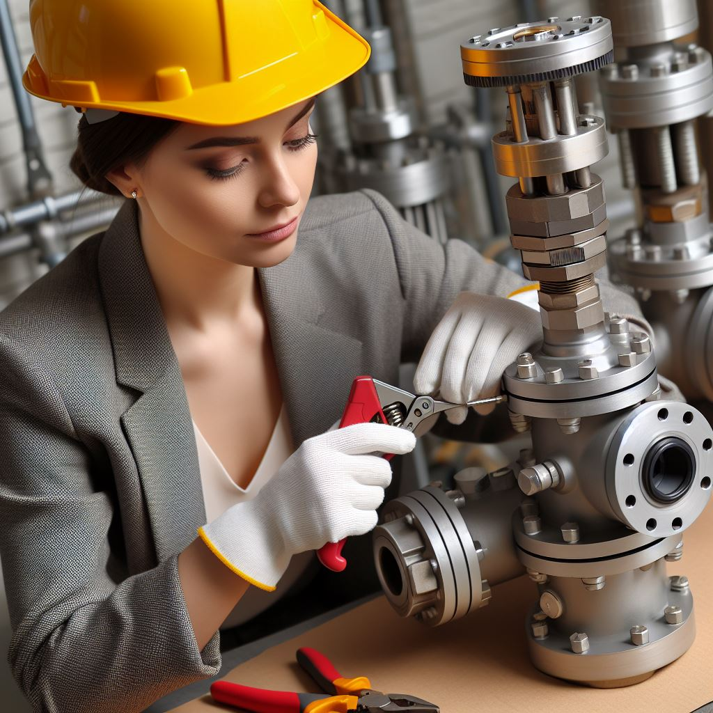 Wafer Type Ceramic Seal Type Knife Gate Valve maintenance